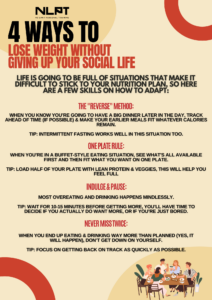 4 Ways to Lose Weight Without Giving up Your Social Life