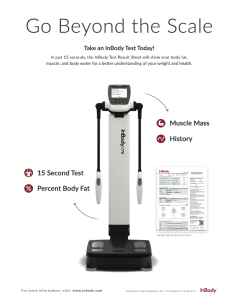 The Core Benefits of the InBody and Body Composition Tracking