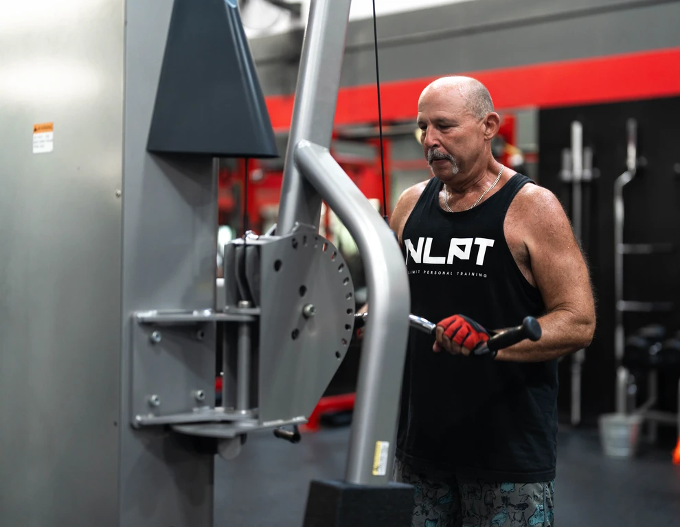 Daniel strength training at No Limit Personal Training near Anaheim Hills Daniel strength training at No Limit Personal Training near Anaheim Hills