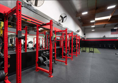Weight lifting area inside No Limit PT