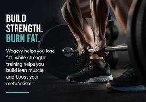 Weight lifting while using Wegovy to build lean muscle