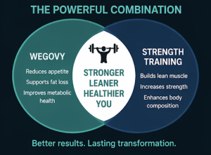 Benefits of combining Wegovy with strength training