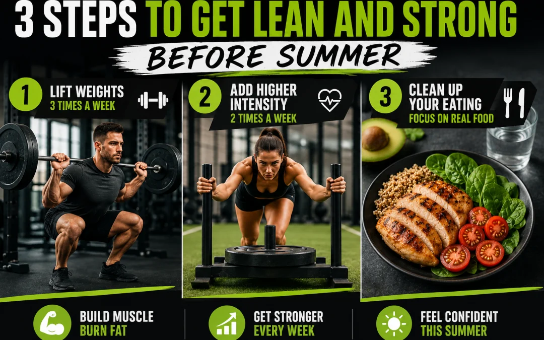 3 Steps to Get Lean and Strong Before Summer